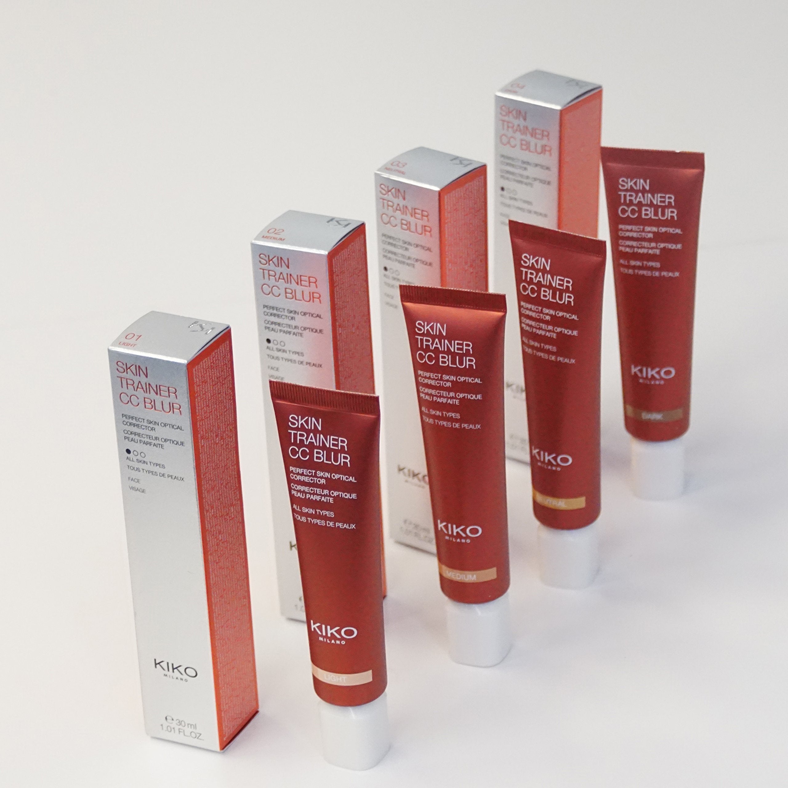 KIKO MILANO - Skin Trainer Cc Blur 03 Optical corrector that smoothes the skin and evens out the complexion and skin tone